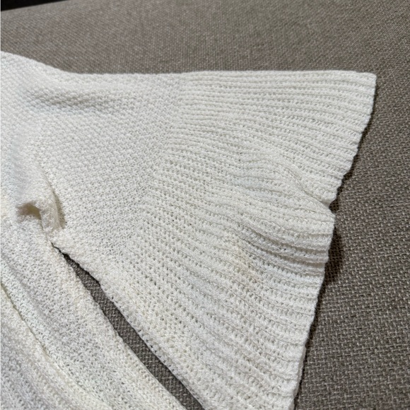 Vici Cream Knit Women's Poncho - Picture 5 of 5